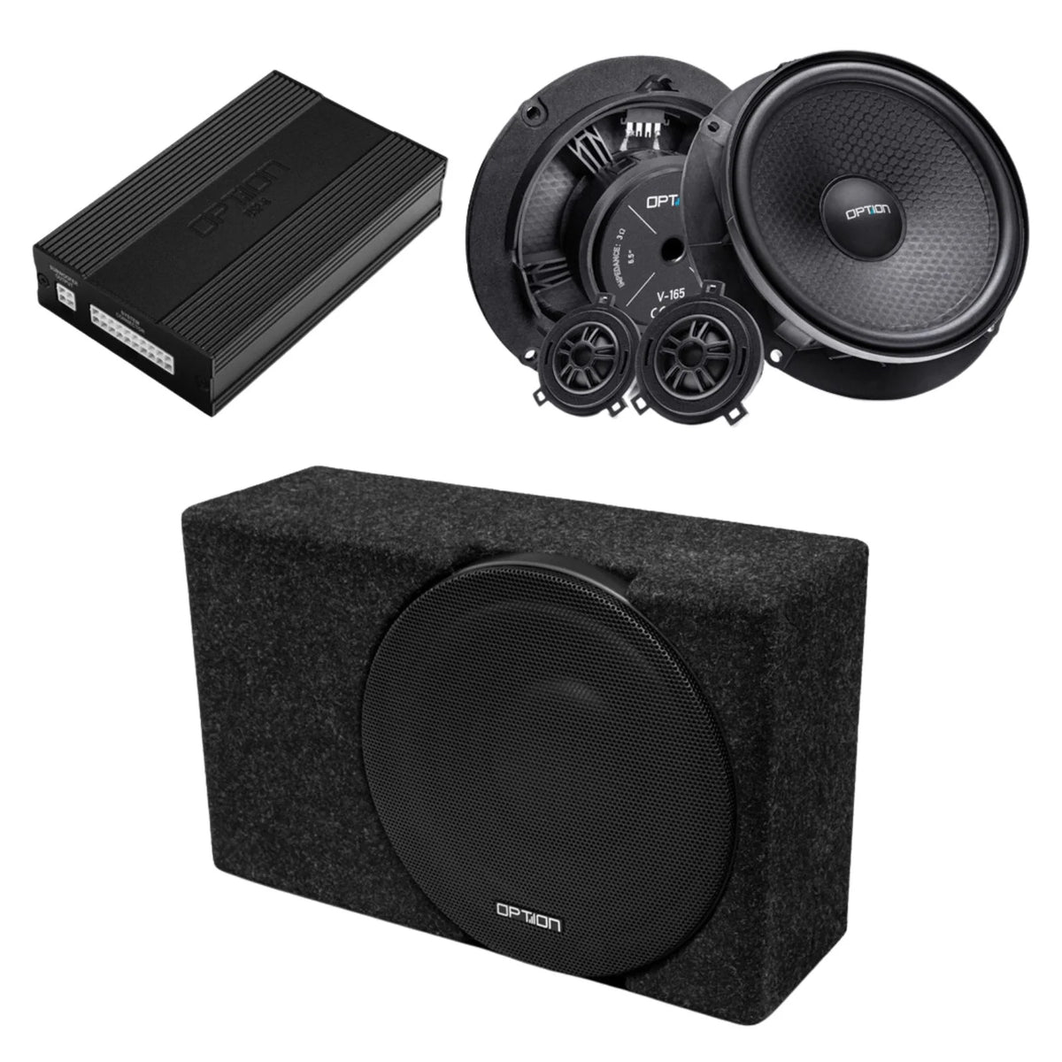 VW ID. Buzz Option Audio SET-415 Plug & Play Amp & Subwoofer