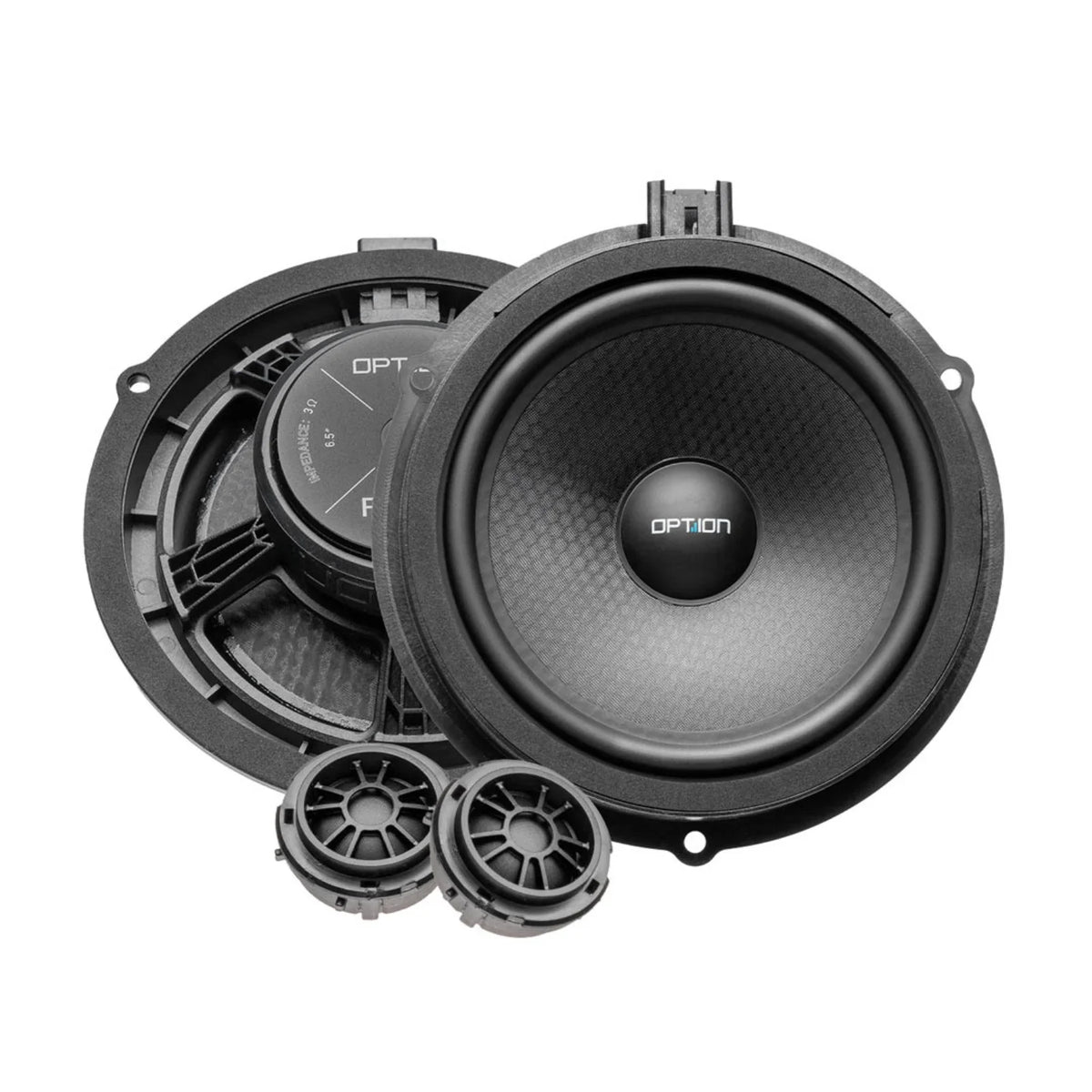 VW Transporter & Ford Transit Custom Option Audio Plug & Play Amp Sub Speakers