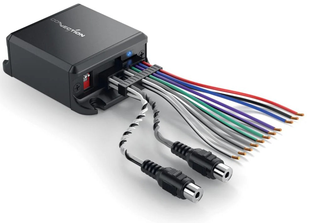 Audison Connection Sonus SLI 2.2 Channel Speaker Level to RCA Line Out Converter