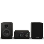 Pure Classic Stereo Mini DAB/FM Radio with CD Player & Bluetooth - Black/Oak