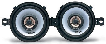 VW Golf MK2 (1983–1992) Alpine SXE-0825S 3-1/2 inch (8.6cm) Front Dash Coaxial 2-Way Speaker Upgrade Kit
