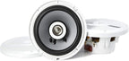 Alpine SPS-M601W 6.5" Coaxial Marine Speakers in White
