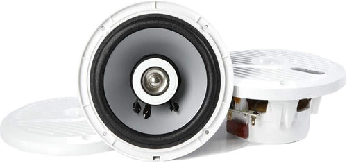 Alpine SPS-M601W 6.5" Coaxial Marine Speakers in White