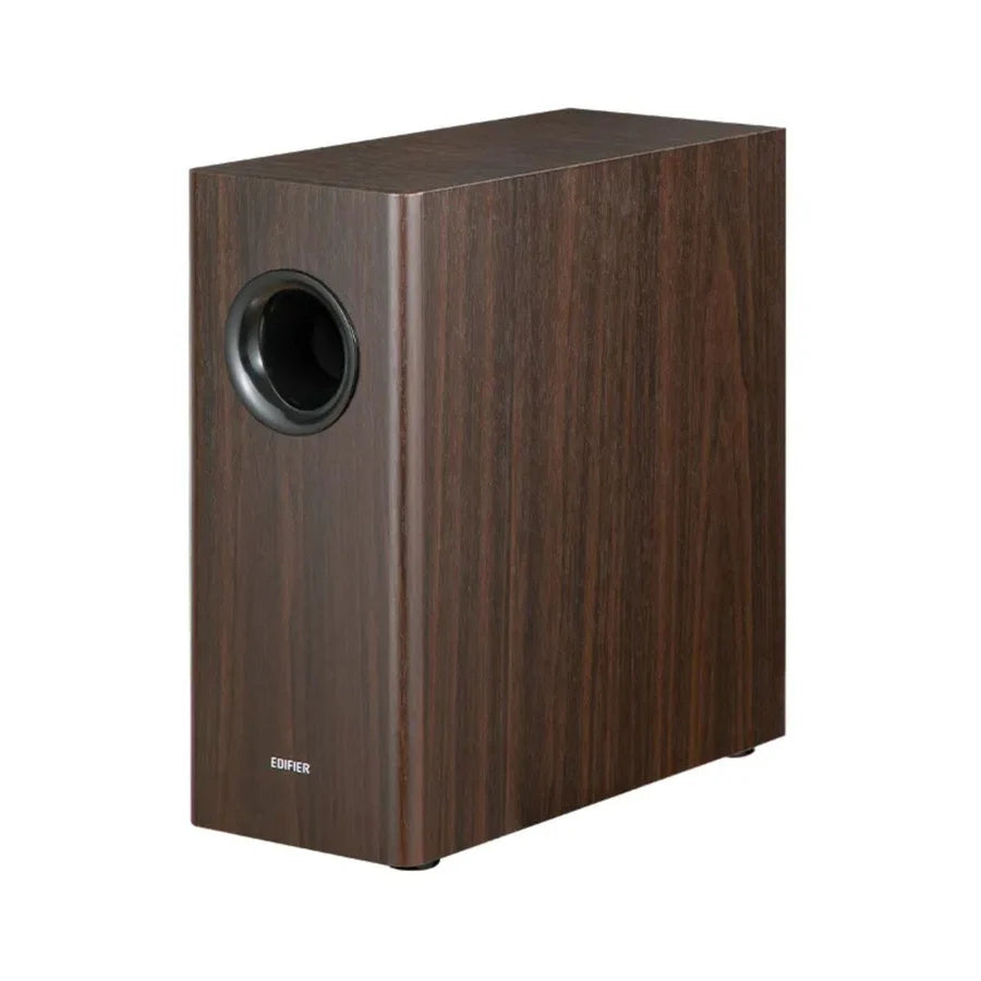 EDIFIER T5s 70W Powered Subwoofer – 8" Long Throw Woofer Brown