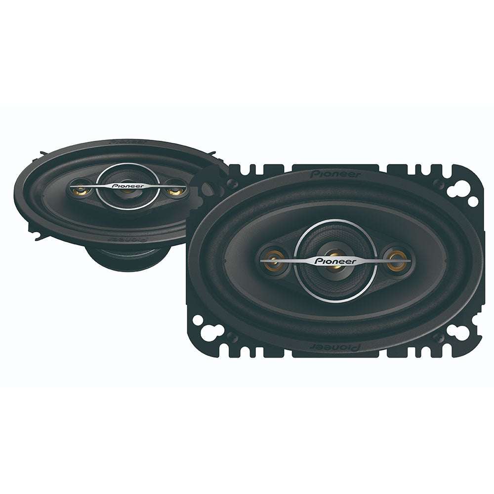 Pioneer TS-A4671F 4"x6" 4 Way Coaxial Car Speaker System (210 W)