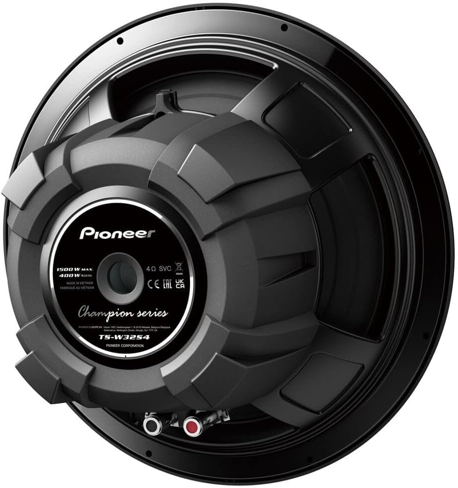 Pioneer TS-W32S4 12" Champion Series Single Coil Subwoofer 1500W