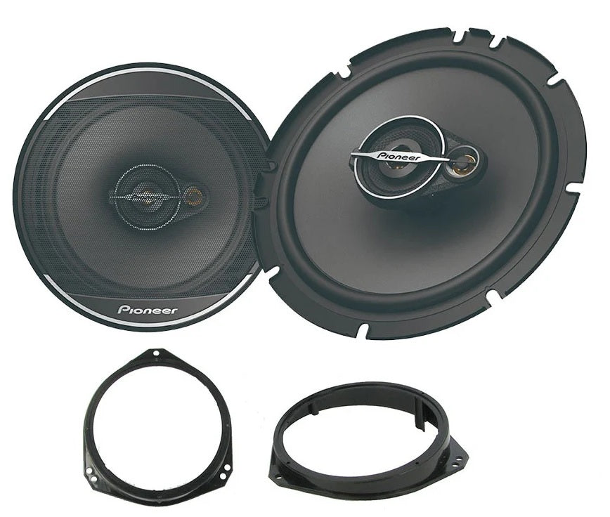 Vauxhall Corsa B/C 1993-2006 Pioneer TS-G1671F16.5cm Front Doors Car Speakers Upgrade Kit