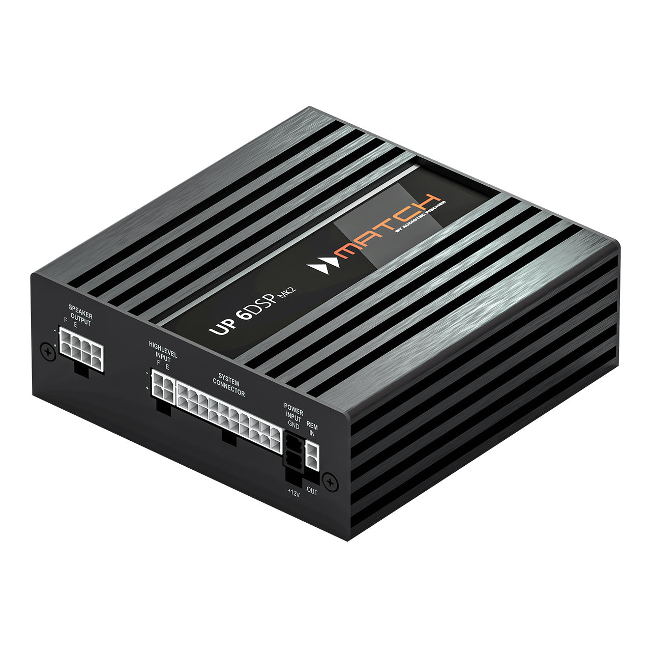 MATCH UP 6DSPMATCH MK2 Plug & Play Car Hifi 6-channel Class GD upgrade amplifier with integrated 7-channel 64 Bit DSP
