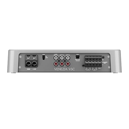 Hertz Marine Venezia V5C 5 Channel Class D Compact Marine Amplifier