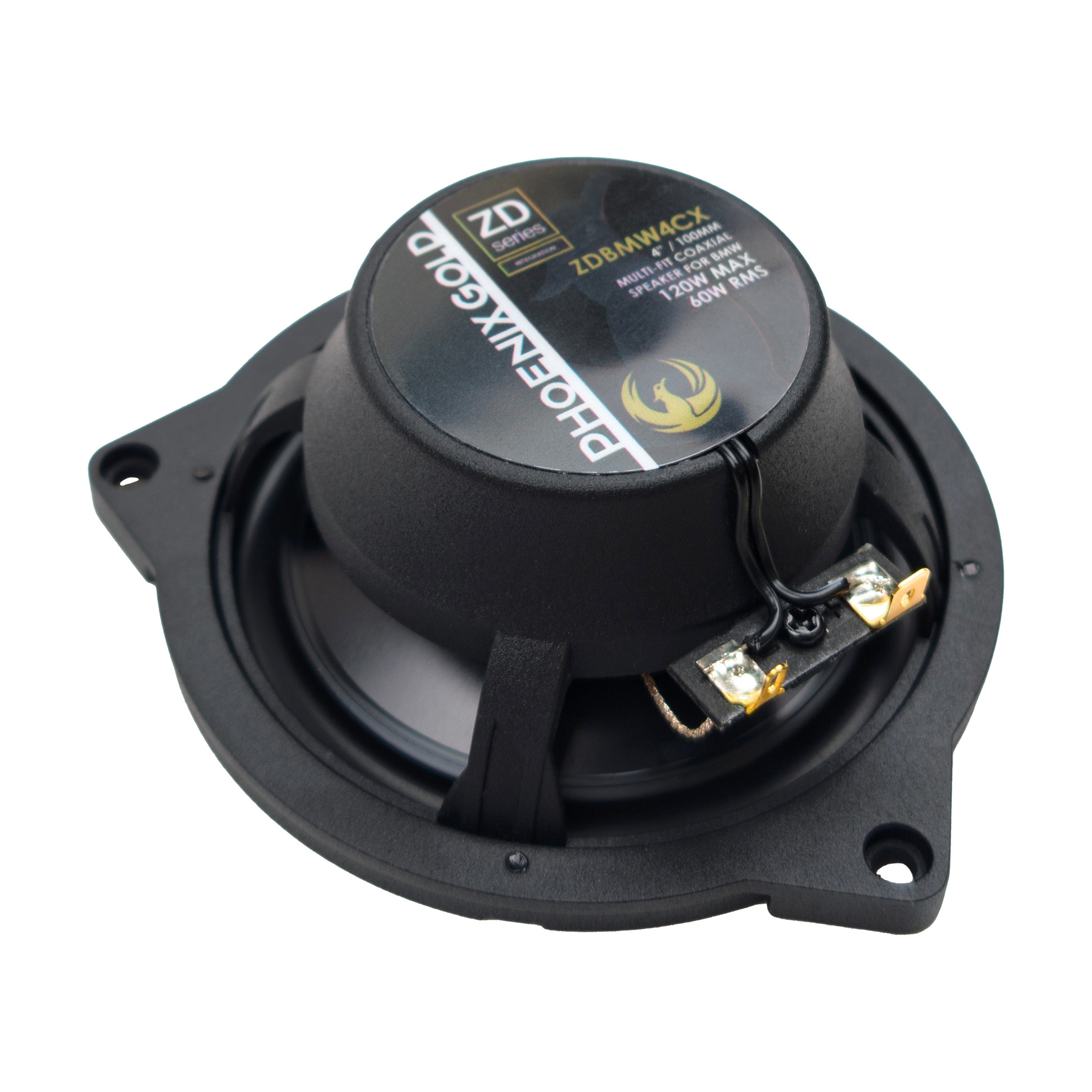 Phoenix Gold ZDBMW4CX Plug-n-Play 4 inch Speaker Upgrade for most BMW Models
