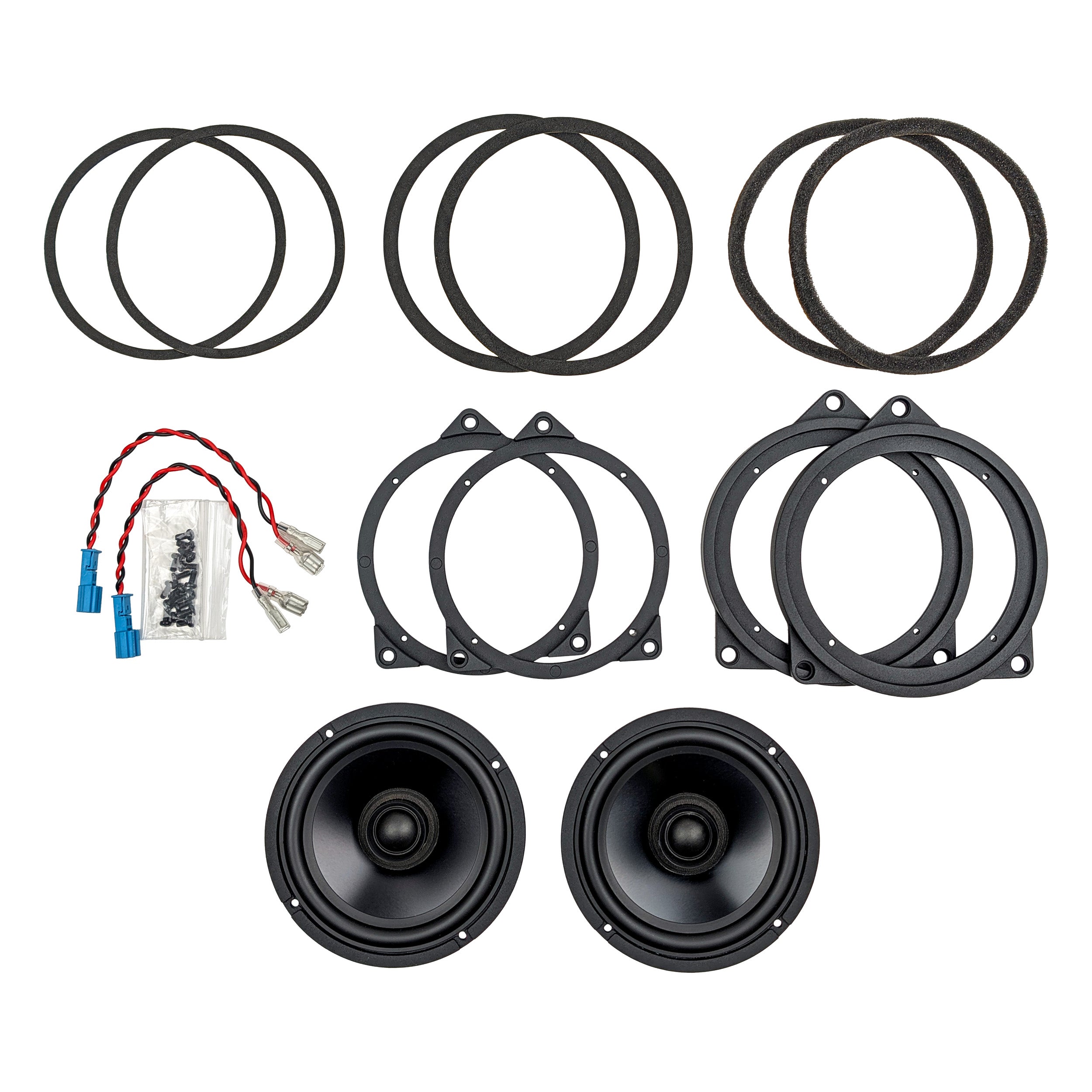 Phoenix Gold ZDBMW4CX Plug-n-Play 4 inch Speaker Upgrade for most BMW Models