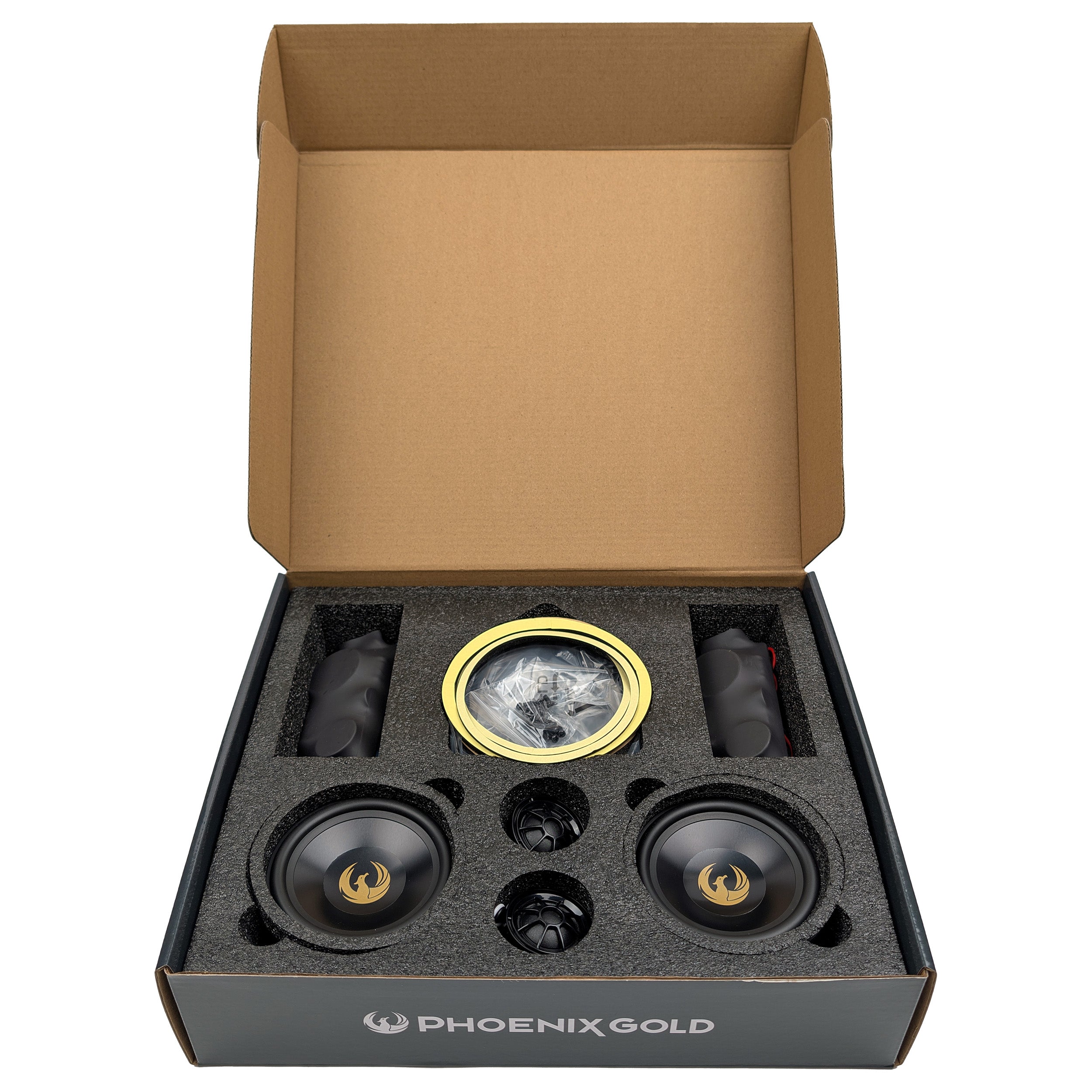 Phoenix Gold ZDBMW4CS Plug-n-Play 4 ich Speaker Upgrade for most BMW Models