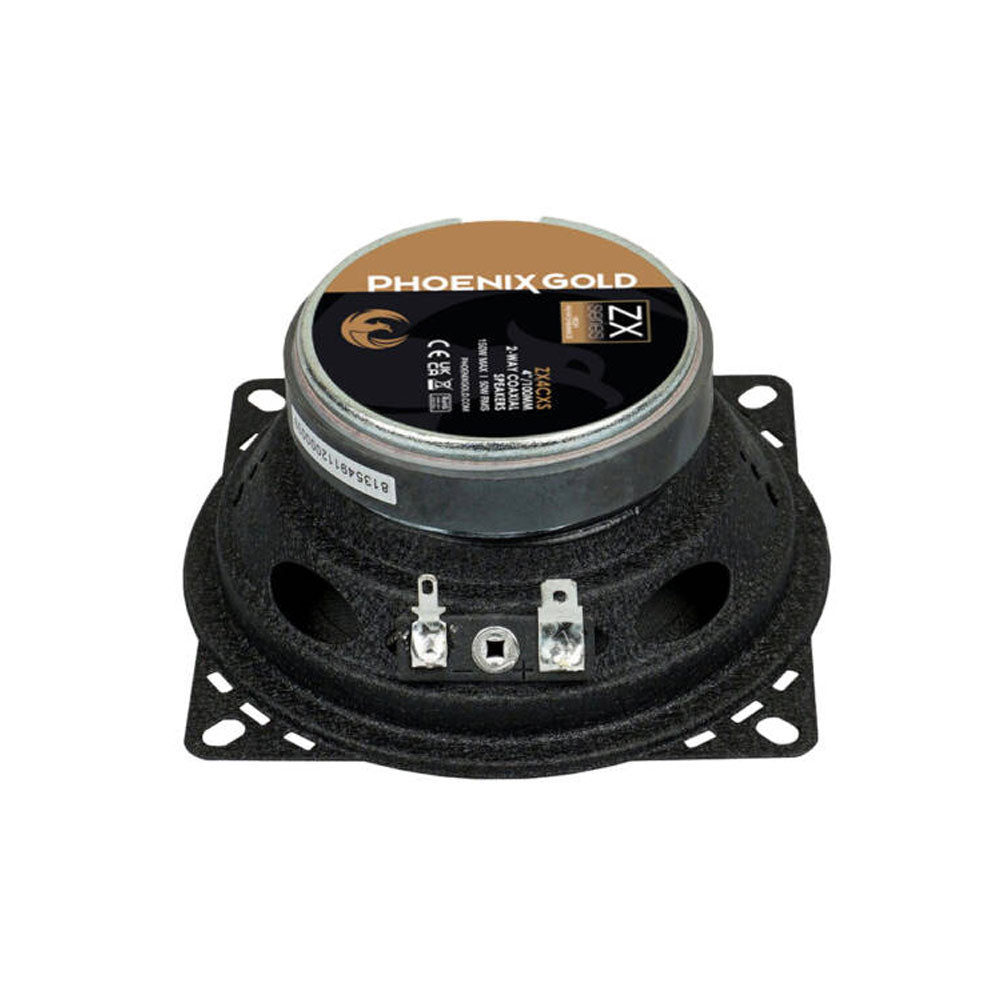 Phoenix Gold ZX4CXS ZX-Series 4" (10cm) 2 Way Coaxial Car Speakers