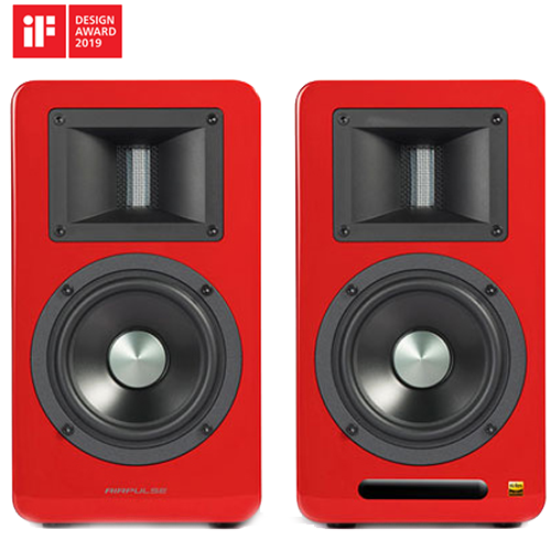 Airpulse A100 Phil Jones Designed Active Hi-Res Speaker System - Red