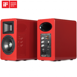 Airpulse A100 Phil Jones Designed Active Hi-Res Speaker System - Red