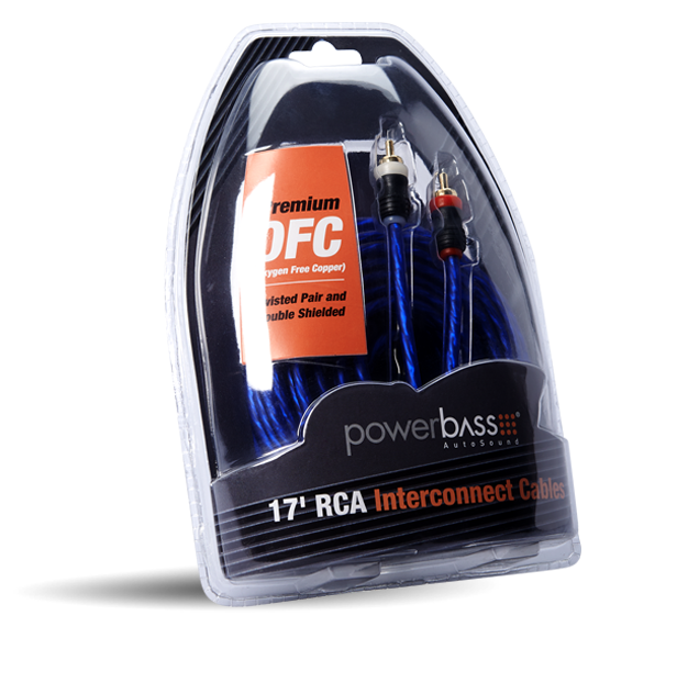 PowerBass ARCA-17 - 5.2m Double Shielded RCA Cable