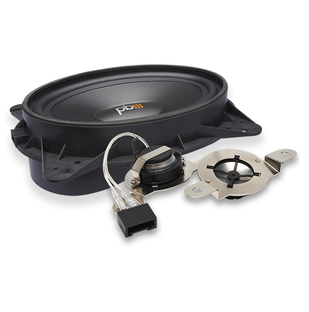 PowerBass OE69C-TY Toyota and Lexus Custom Fit 6x9" 2 Way Component Speakers 160 Watts