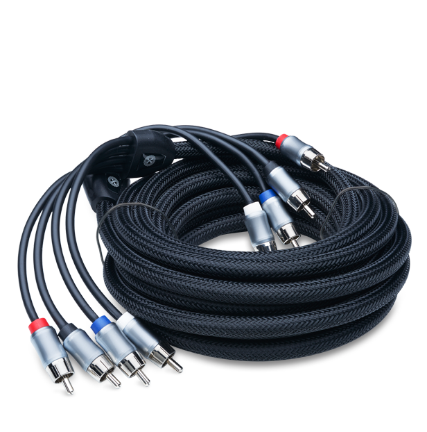 PowerBass XRCA-174 - 17" 5m Double Shielded Premium 4-Channel
