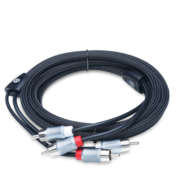 PowerBass XRCA-6 - 1.8 Meters Double Shielded Premium RCA Cable