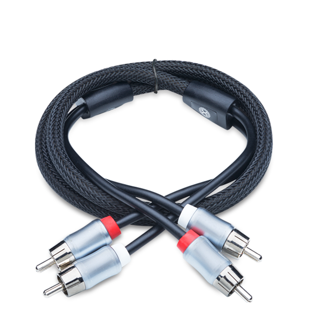 PowerBass XRCA-3 - 0.9 Meters Double Shielded Premium RCA Cable