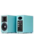 AirPulse A80 Active Bookshelf Bluetooth HiRes Audio Speakers Blue