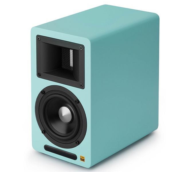 AirPulse A80 Active Bookshelf Bluetooth HiRes Audio Speakers Blue