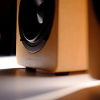 AirPulse A80 Active Bookshelf Bluetooth HiRes Audio Speakers Pine