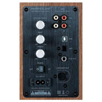 AirPulse A80 Active Bookshelf Bluetooth HiRes Audio Speakers Pine