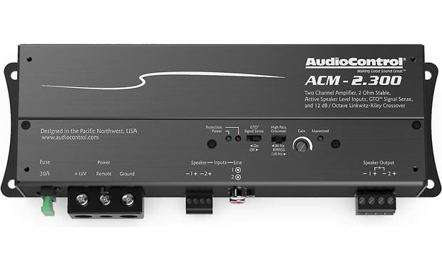 AudioControl ACM-2.300 ACM Series compact 2-channel car amplifier
