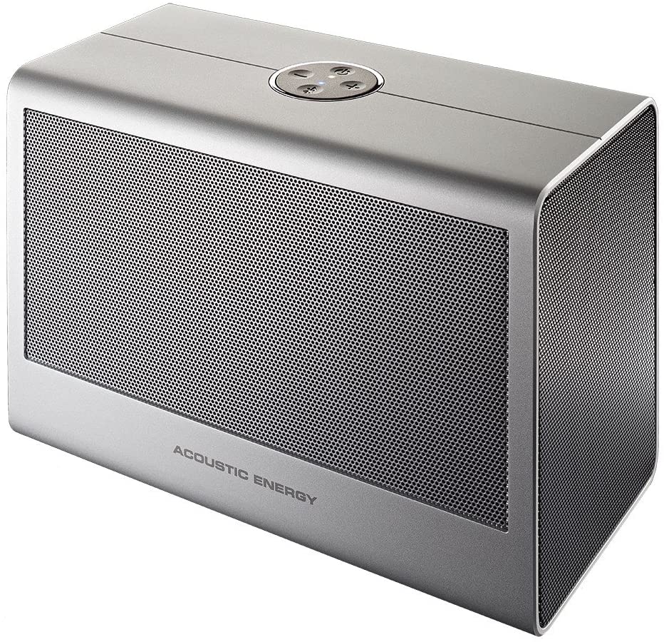 Acoustic Energy Aego BT2 Bluetooth Speaker Silver Finish
