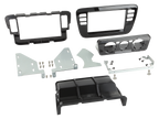 VW UP! Seat Mii Skoda Citygo Gloss Black Double DIN Fascia ACV 381320-36-2