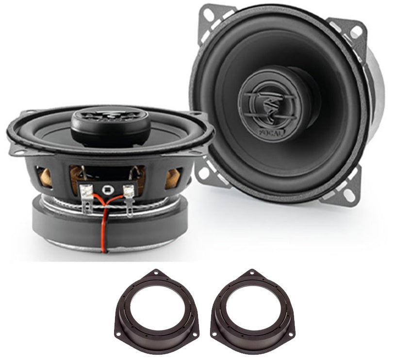 Vauxhall Astra, Corsa Focal ACX100 Rear Door Speakers with CT25VX05 Upgrade Kit
