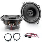 Mercedes Sprinter, Viano, Vito / VW Crafter Focal ACX 130 5.25" 2 Way Coaxial Car Front Door Speaker Upgrade Stage2 55F + CT25MC19
