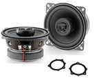 BMW 3, 5 Series X1 X3 X5 Focal ACX100 4" 10cm 2-Way Front/Rear Door Speakers Fitting Kit