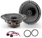 Mercedes C-Class W204 2007-2015 Focal Auditor 2 Way Coaxial Front and Rear Door Speaker Upgrade Kit