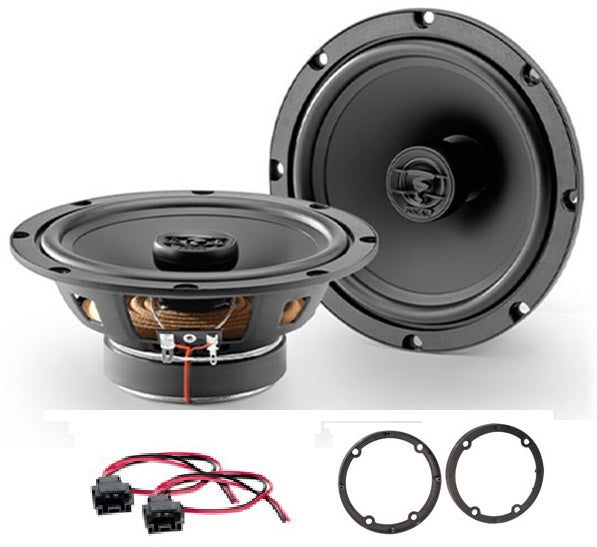 Mercedes C-Class W204 2007-2015 Focal Auditor 2 Way Coaxial Front and Rear Door Speaker Upgrade Kit