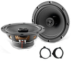 Renault Kangoo 2012 onwards Focal ACX165 Front/Rear Door Speaker Upgrade Kit