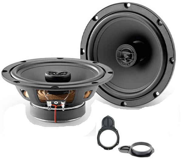 Passat 2005-2015 Focal ACX 165 16.5cm Front Doors Speakers Upgrade Kit