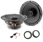 Skoda Citigo, Fabia, Superb Focal ACX165 16.5cm Front Doors Speakers Upgrade Kit