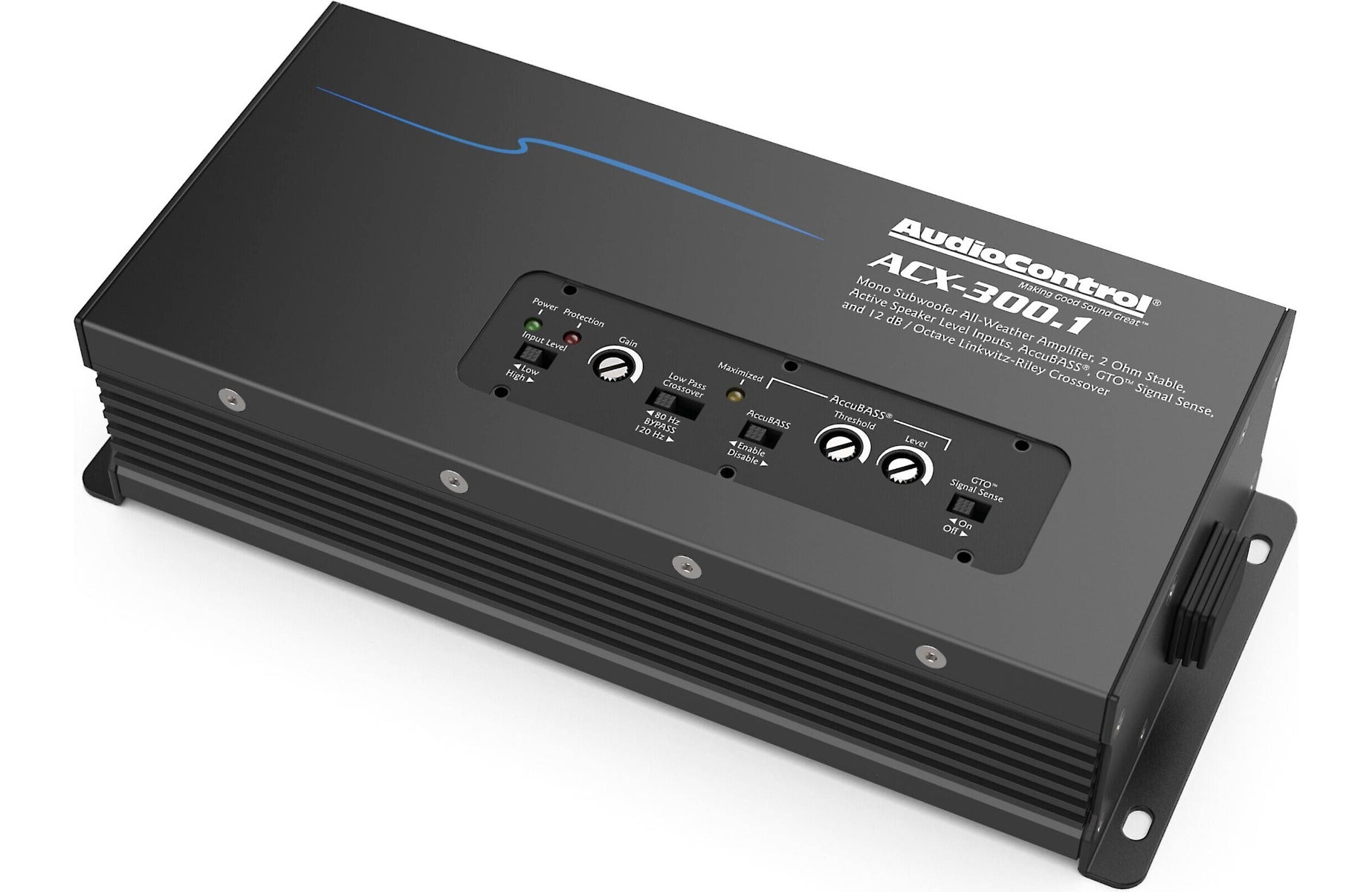 Audio Control ACX-300.1 ACX Series All-Weather 300W Monoblock Audio Marine Amplifier