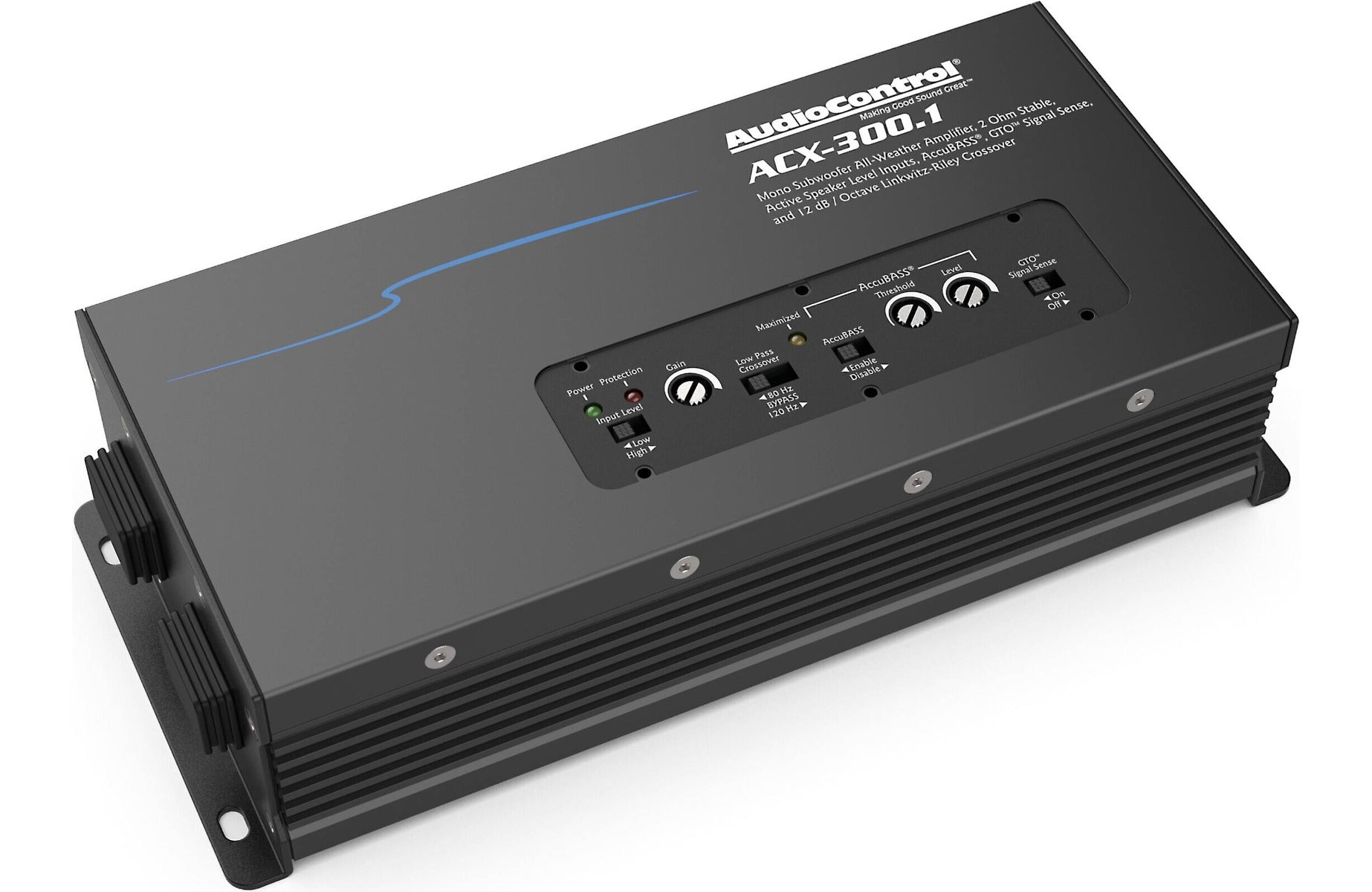 Audio Control ACX-300.1 ACX Series All-Weather 300W Monoblock Audio Marine Amplifier