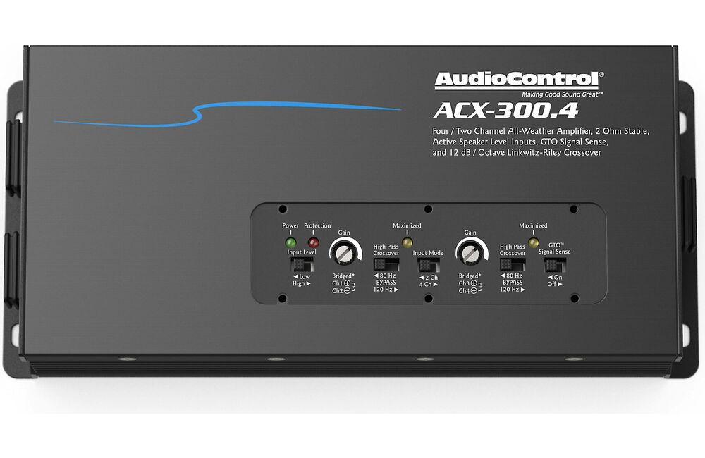 AudioControl ACX-300.4-channel powersports/marine amplifier 300 watts