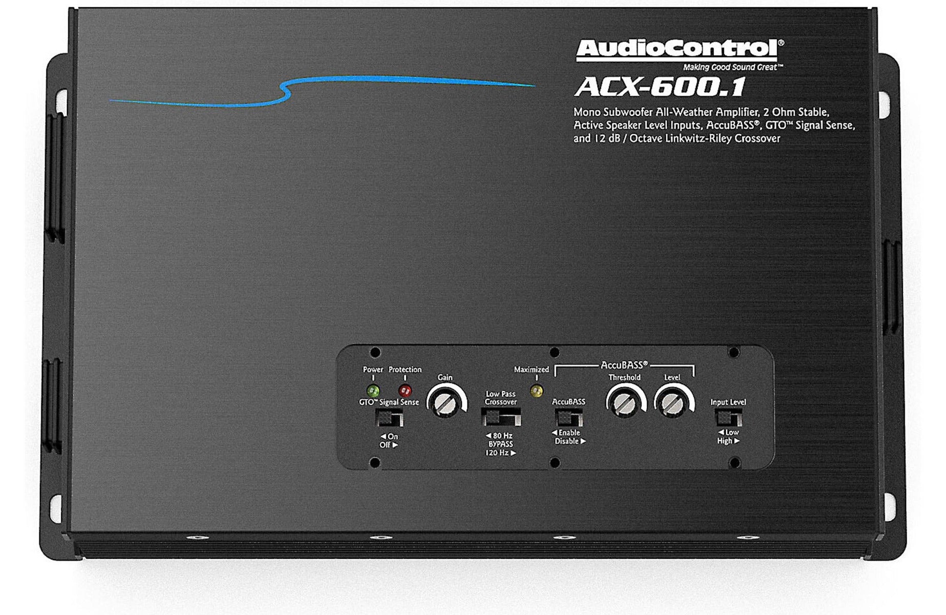 AudioControl ACX-600.1 Mono powersports/marine High Power Compact amplifier 600 watts RMS