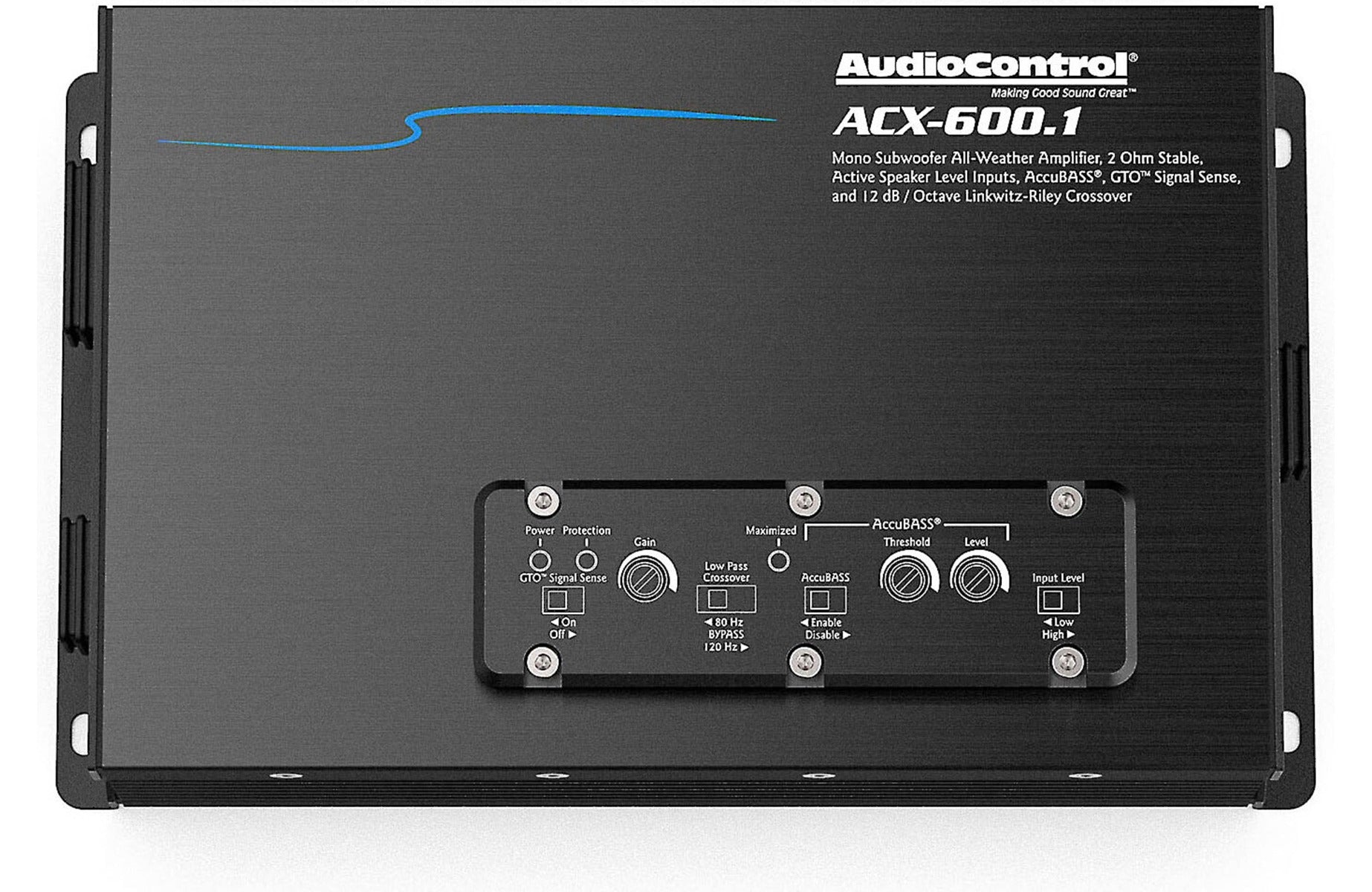 AudioControl ACX-600.1 Mono powersports/marine High Power Compact amplifier 600 watts RMS