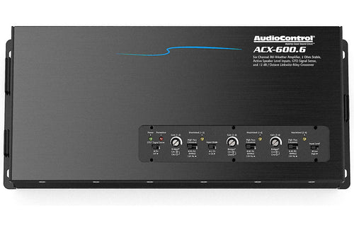 AudioControl ACX-600.6 6-channel powersports/marine amplifier — 50 watts RMS x 6