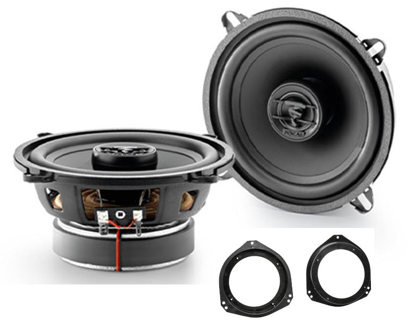 Vauxhall Corsa, Tigra, Vivaro Focal ACX130 +13cm Front Door Speakers Upgrade Kit