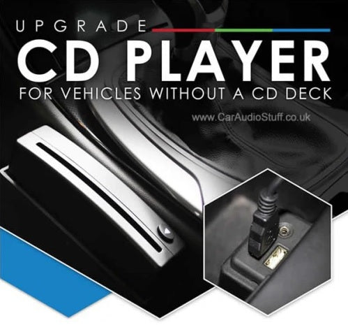 Connects2 ADV-USBCD Plug and play USB CD player for vehicles without a CD deck