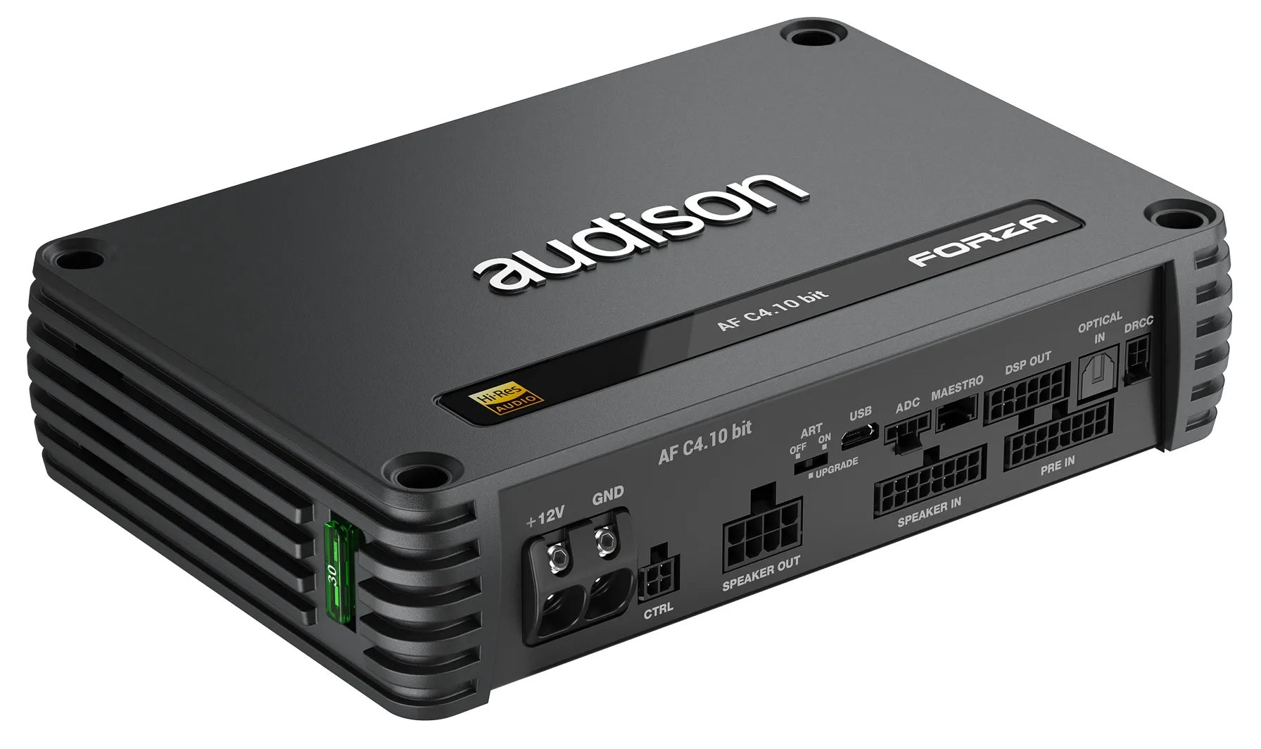 Audison Forza AF C4.10 Bit Amplifier 4 Channel Amp And 10 Channel DSP 600w RMS