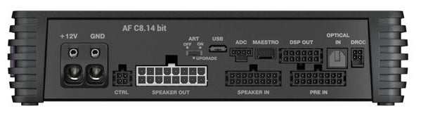 Audison Forza AF C8.14 Bit Amplifier 8 Channel Amp And 14 Channel DSP 800w RMS
