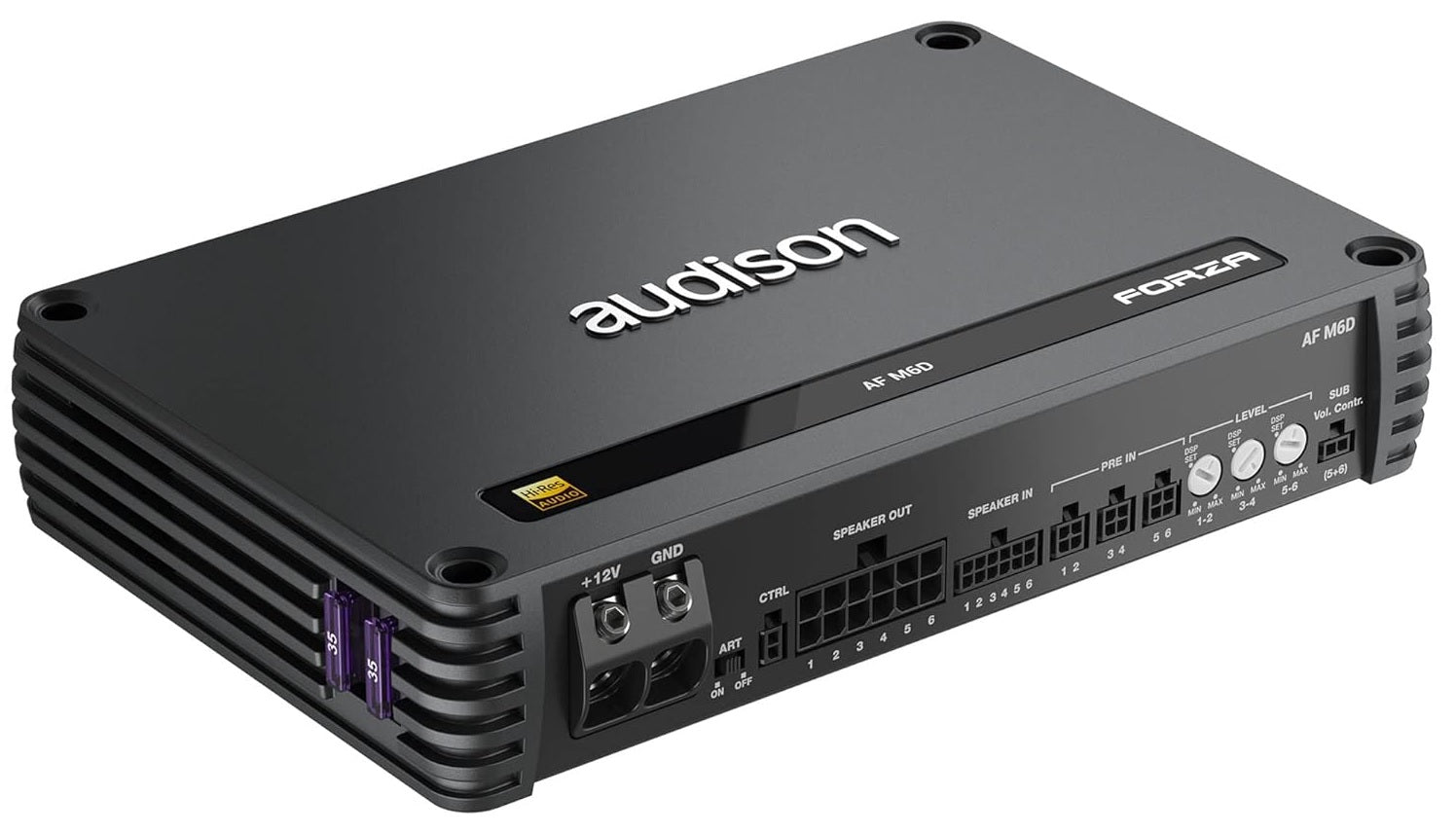 Audison Forza AF 6D - High-power D Class 6-channel amplifier